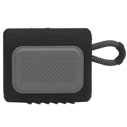 JBL Go 3 - Black - Portable Waterproof Speaker - Back image number null