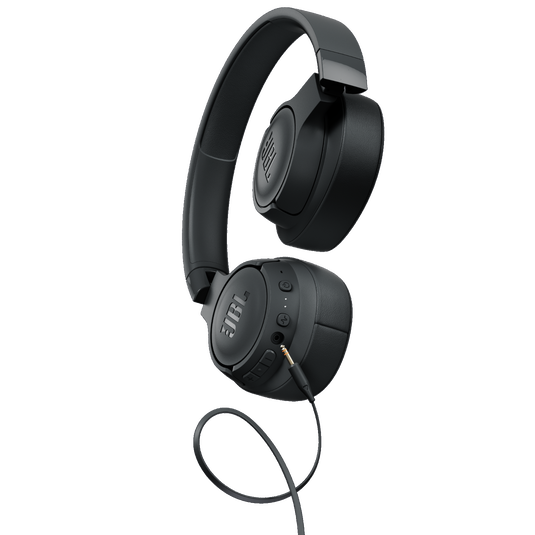 JBL Tune 750BTNC - Black - Wireless Over-Ear ANC Headphones - Detailshot 7 image number null