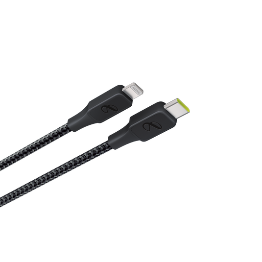 InstantConnect USB-C to Lightning - Black - 20W PD fast charging cable for iPhone® and iPad® - Detailshot 4 image number null