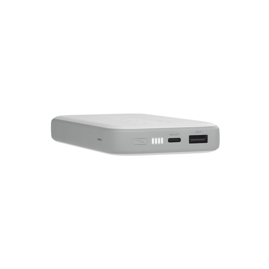 InstantGo 10000 Wireless - White - 30W PD ultra-fast charging power bank with wireless charging - Detailshot 1 image number null