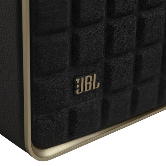 JBL Authentics 300 - Black - Portable smart home speaker with Wi-Fi, Bluetooth and voice assistants with retro design. - Detailshot 3 image number null