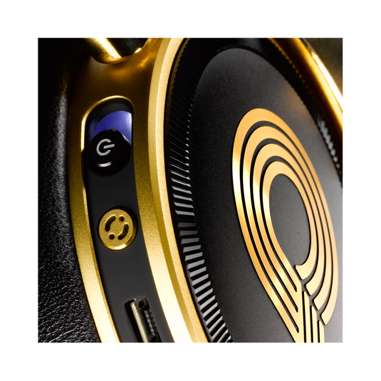 N90Q - Gold - Reference class auto-calibrating noise-cancelling headphones - Detailshot 7 image number null