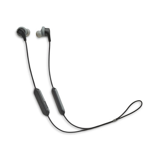 JBL Endurance RUNBT - Black - Sweatproof Wireless In-Ear Sport Headphones - Hero image number null