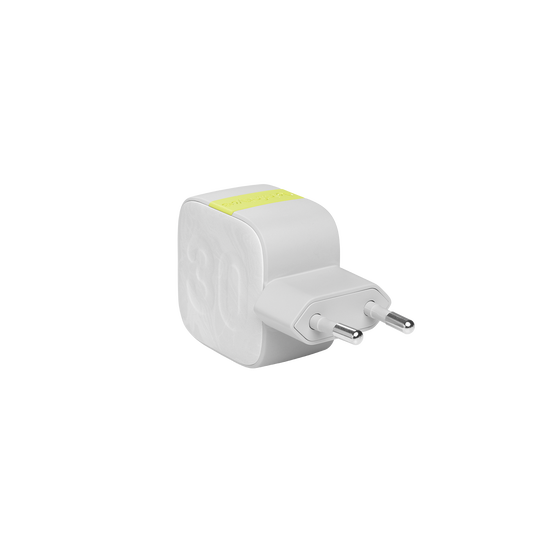 InstantCharger 30W 2 USB - White - Compact USB-C and USB-A PD charger - Detailshot 2 image number null