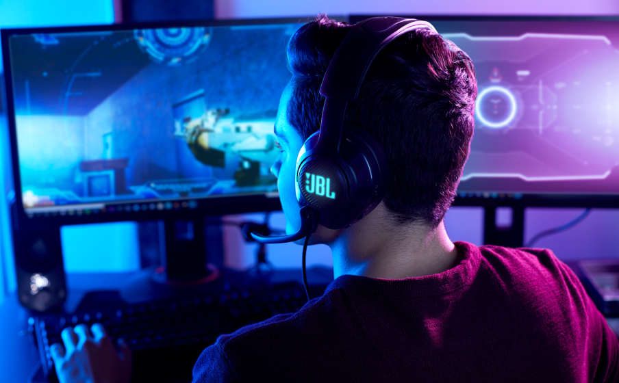 JBL Quantum 400 Lebe das Spiel mit JBL QuantumSURROUND™ und DTS - Image