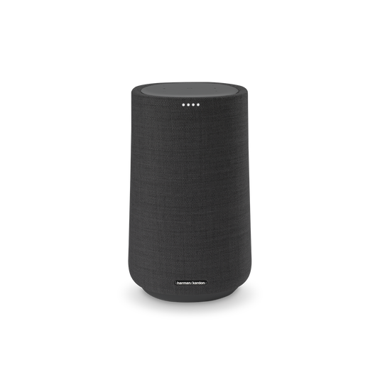Harman Kardon Citation 100 MKII - Black - Bring rich wireless sound to any space with the smart and compact Harman Kardon Citation 100 mkII. Its innovative features include AirPlay, Chromecast built-in and the Google Assistant. - Front image number null