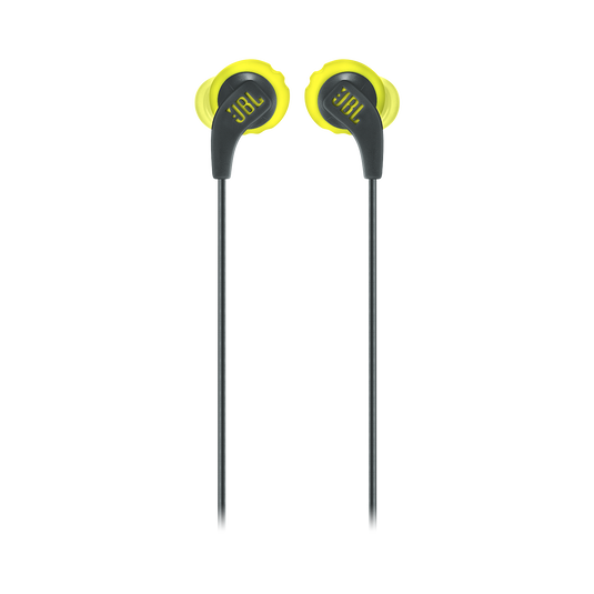 JBL Endurance RUN - Yellow - Sweatproof Wired Sport In-Ear Headphones - Front image number null