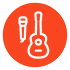 JBL PartyBox On-the-Go Essential Plug-n-Play-Mikrofon- und Gitarreneingänge - Image